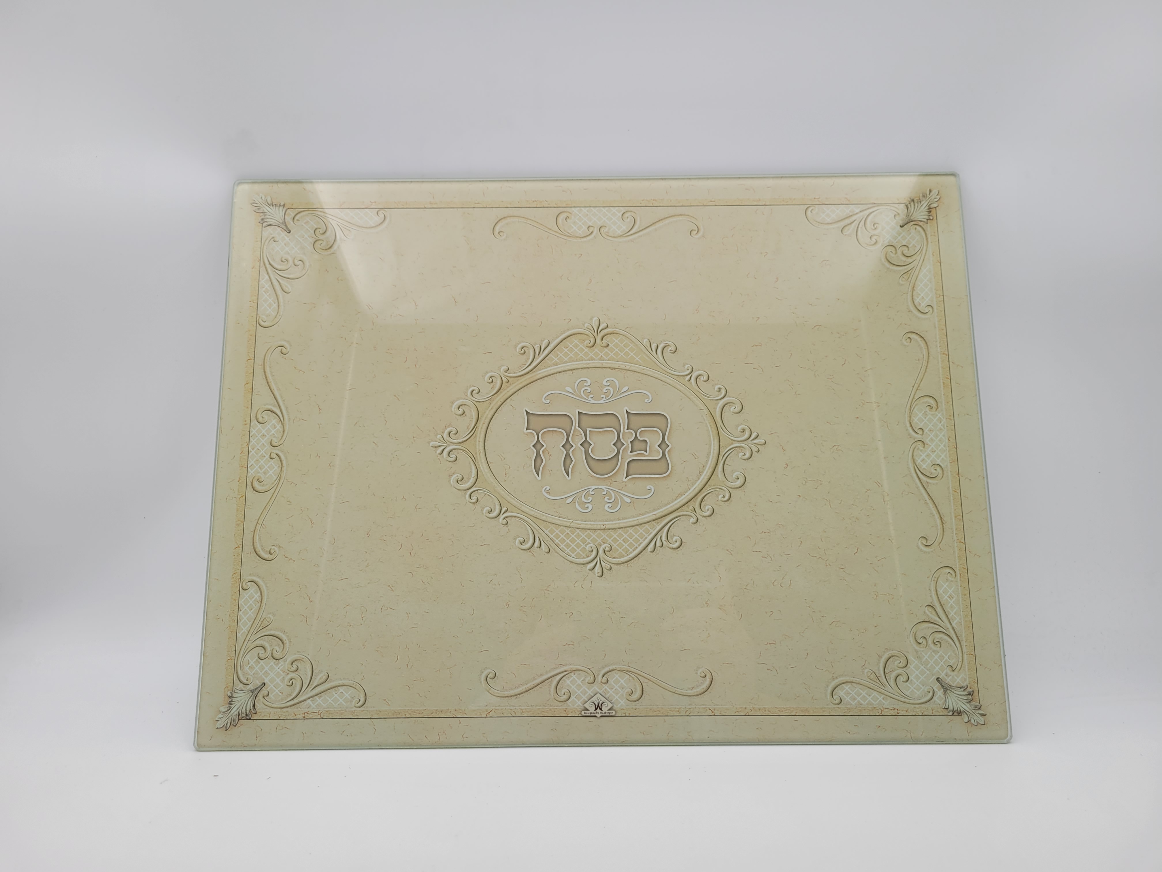 מגש זכוכית דקורטיבי מחוסם 30/40 דגם 827