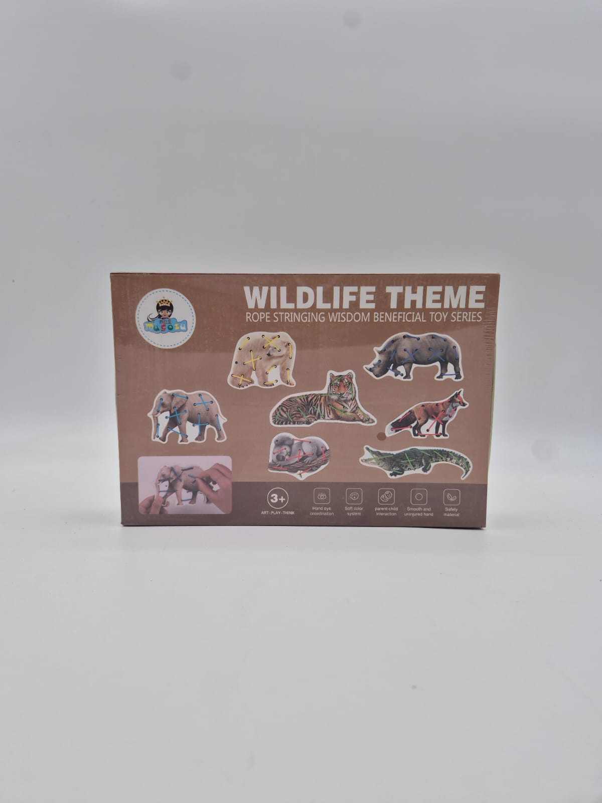 משחק השחלה חיות (80בקרטון)