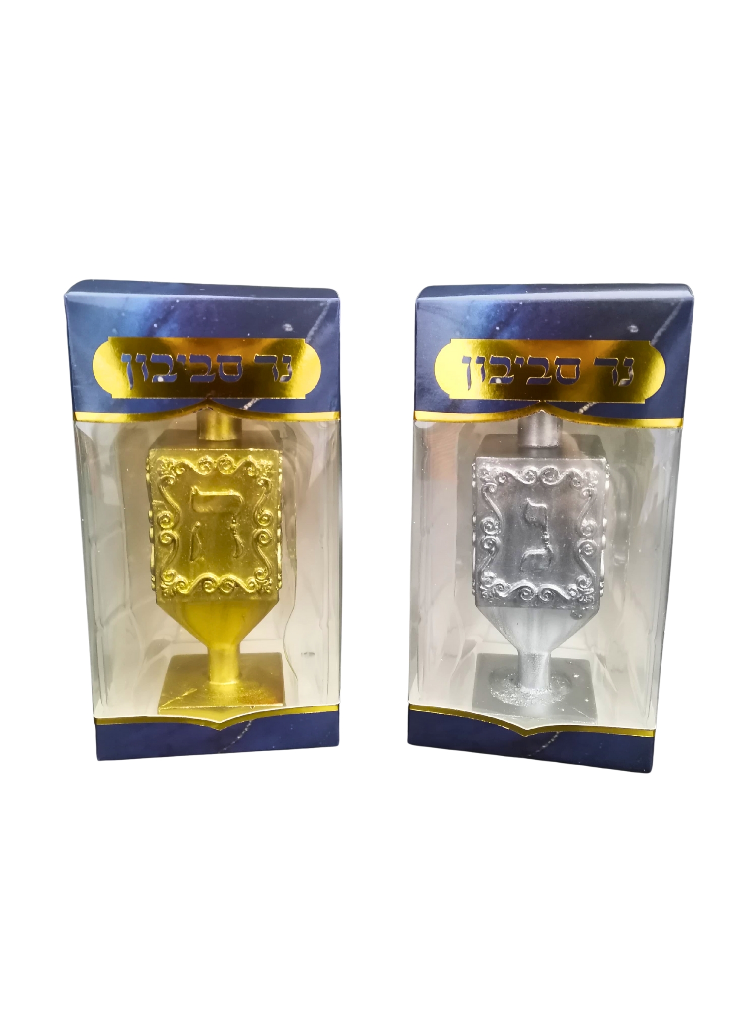 נר סביבון זהב