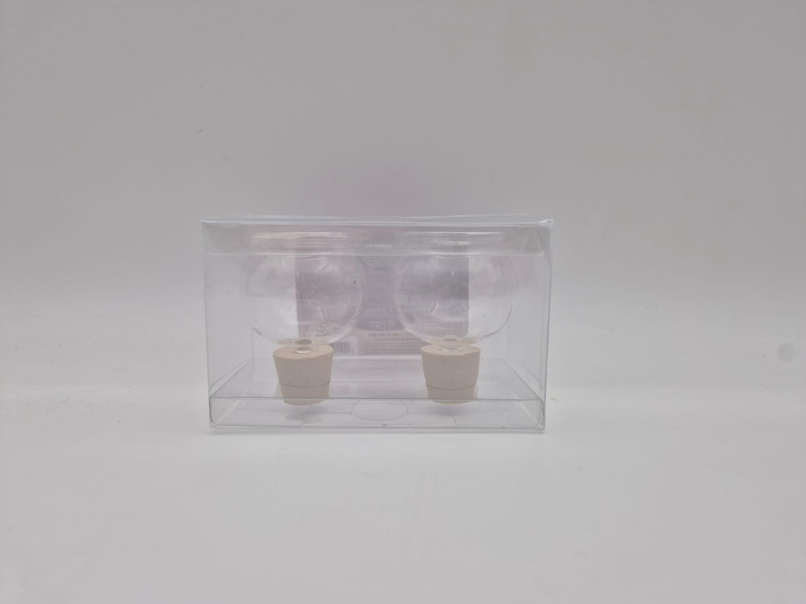 מארז 2 כוסיות עגולות להדלקה מס 6 (30 יח' במארז)