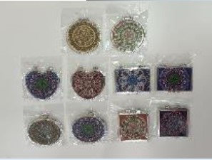 מראה דגם מנדלות (600בקרטון)