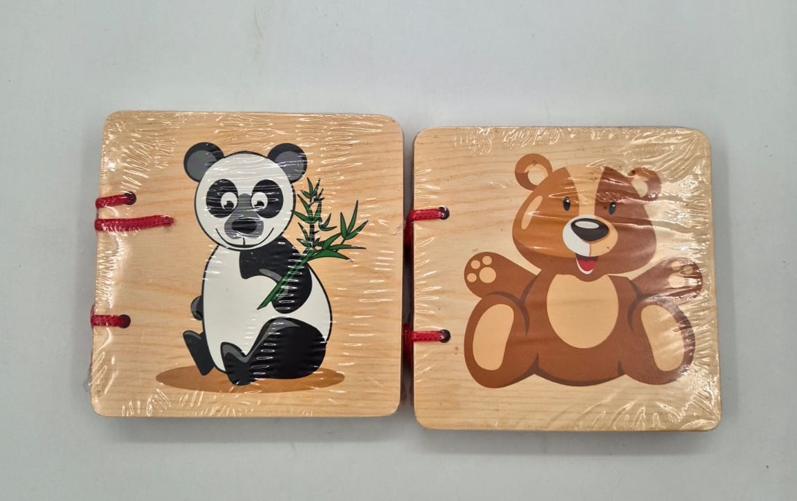 ספרון מעץ לתינוקים