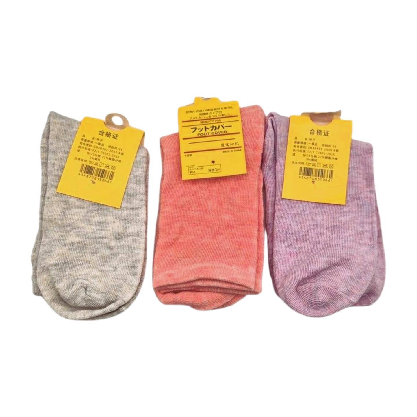 גרבי ילדים מיקס צבעים (810בקרטון)