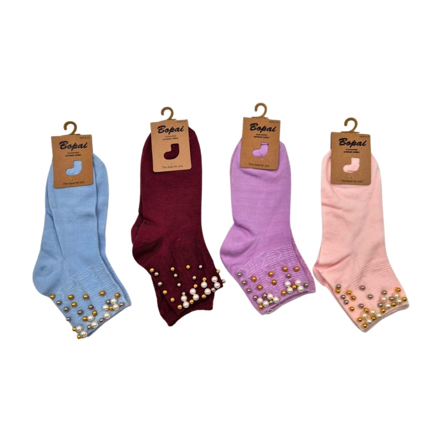 זוג גרביים פנינים