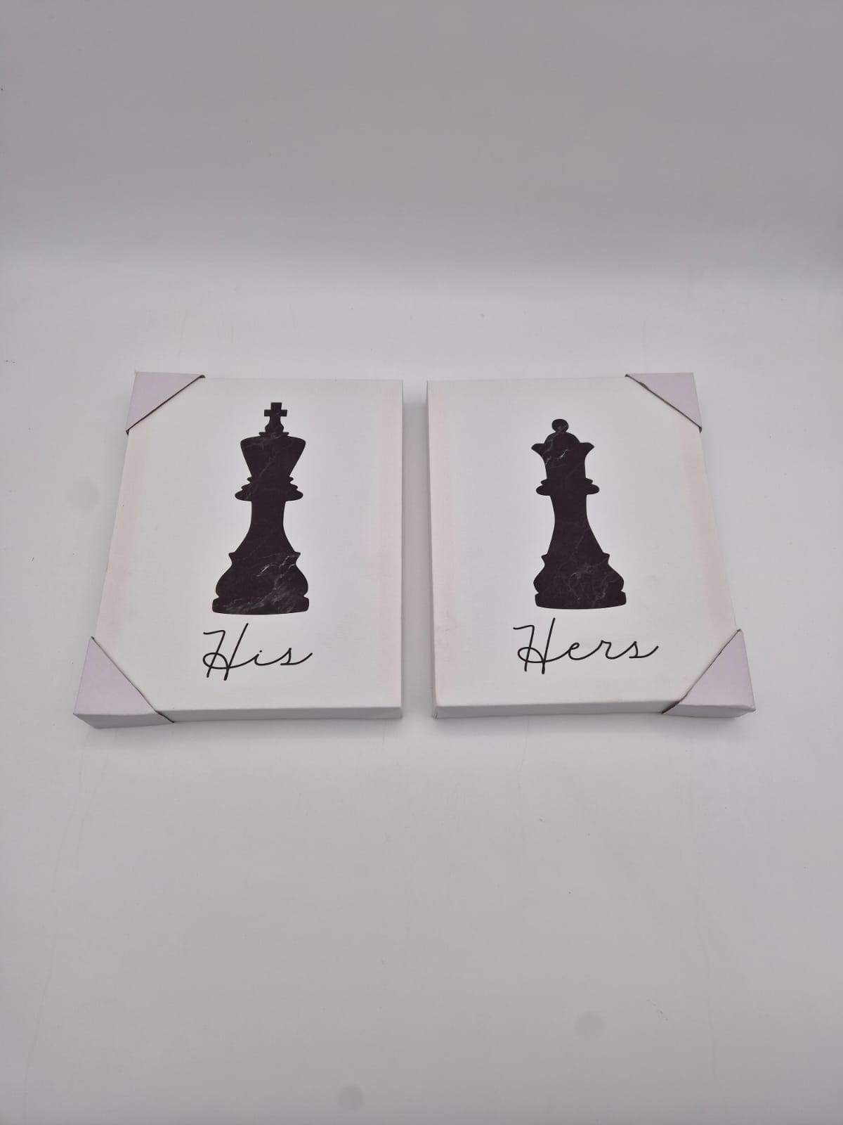 קנבס דגם שחמט 3 דגמים (4בקרטון)