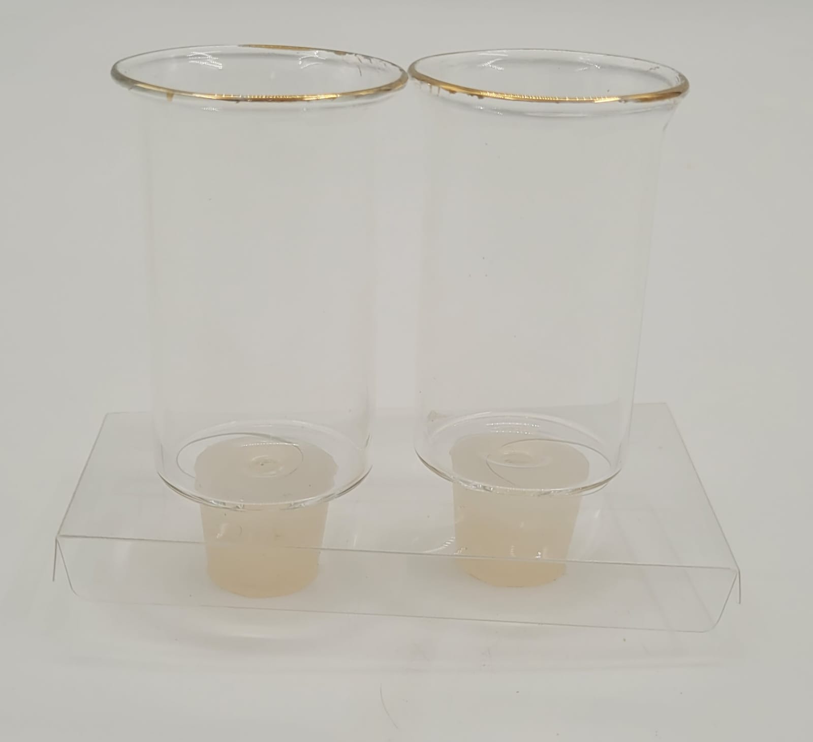 זוג כוסות  מיוחדות דגם גבוהה (24 יח' במארז)