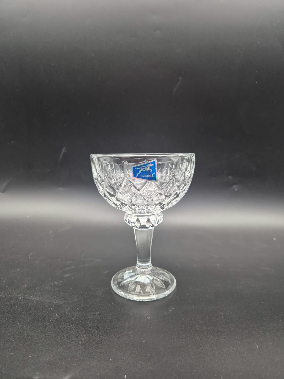 מארז 6 כוס קינוח קטנה זכוכית דגם 96 