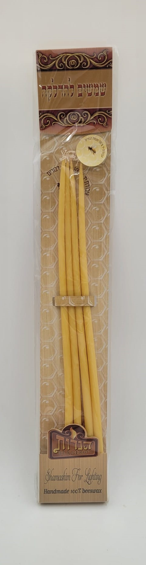 נרות שמש ארוכים להדלקה 4 יח 'הנרות' (24 במארז)