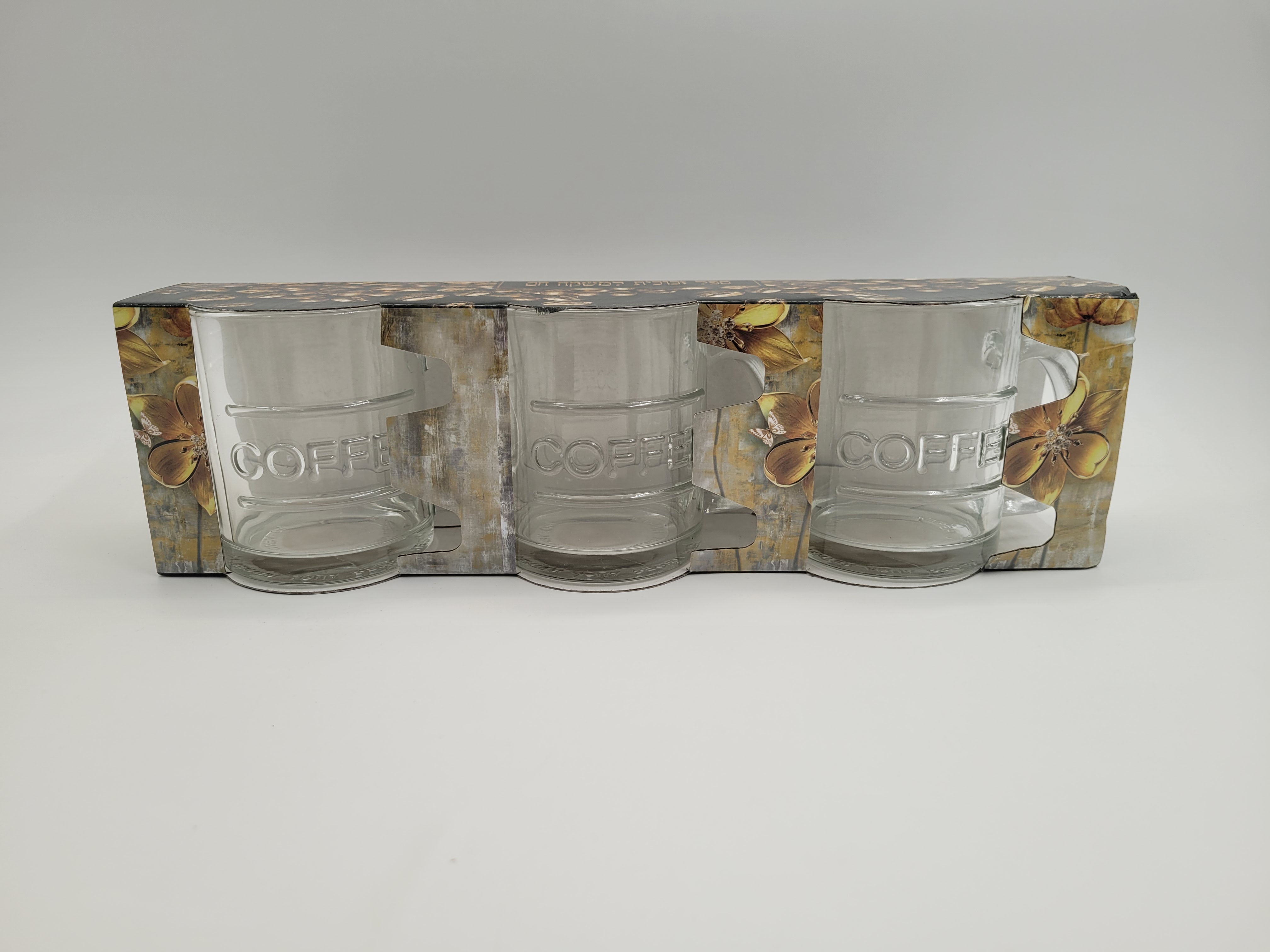 מארז 3 ספלי קפה 