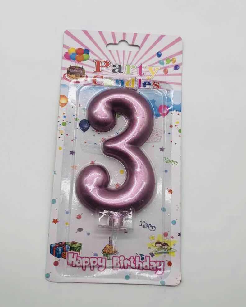 נר 3 מעוצב רוז גולד 12 סמ