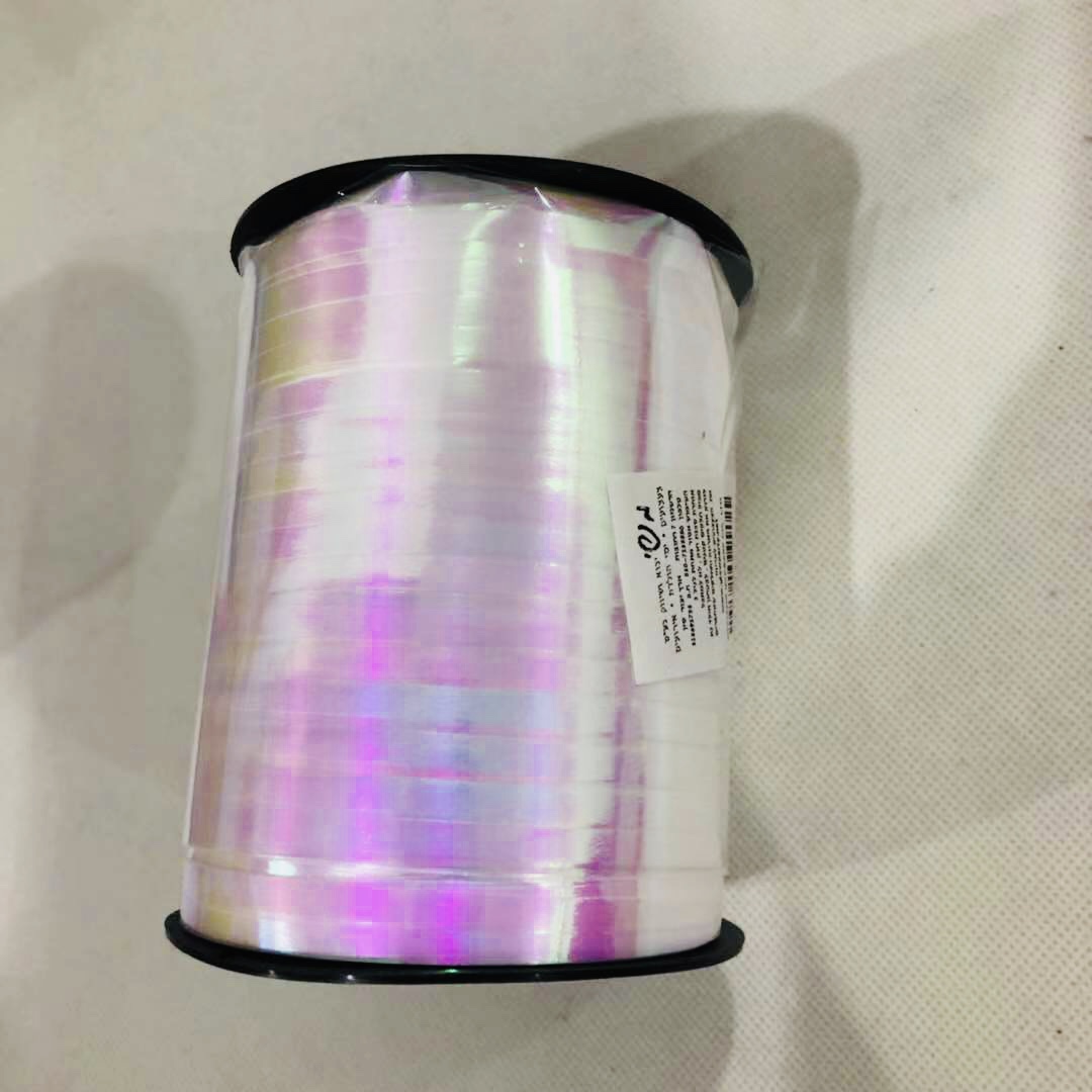 גליל חוטים לבלונים לבן פנינה 400מ