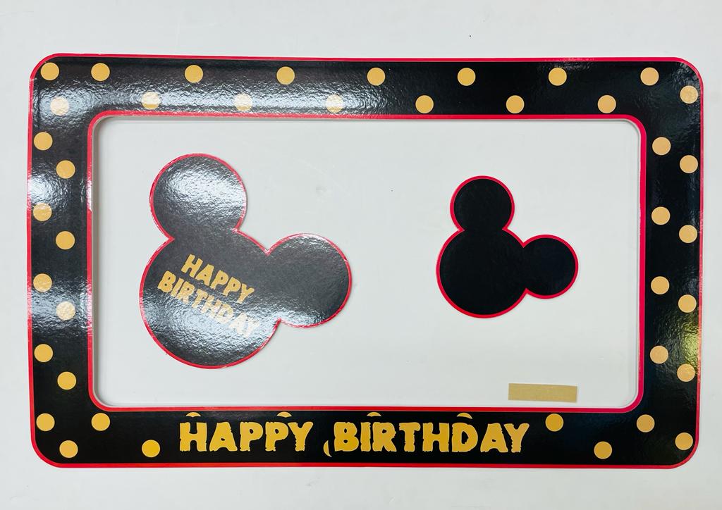 מסגרת צילום עכבר HAPPY BIRTHDAY 50*80