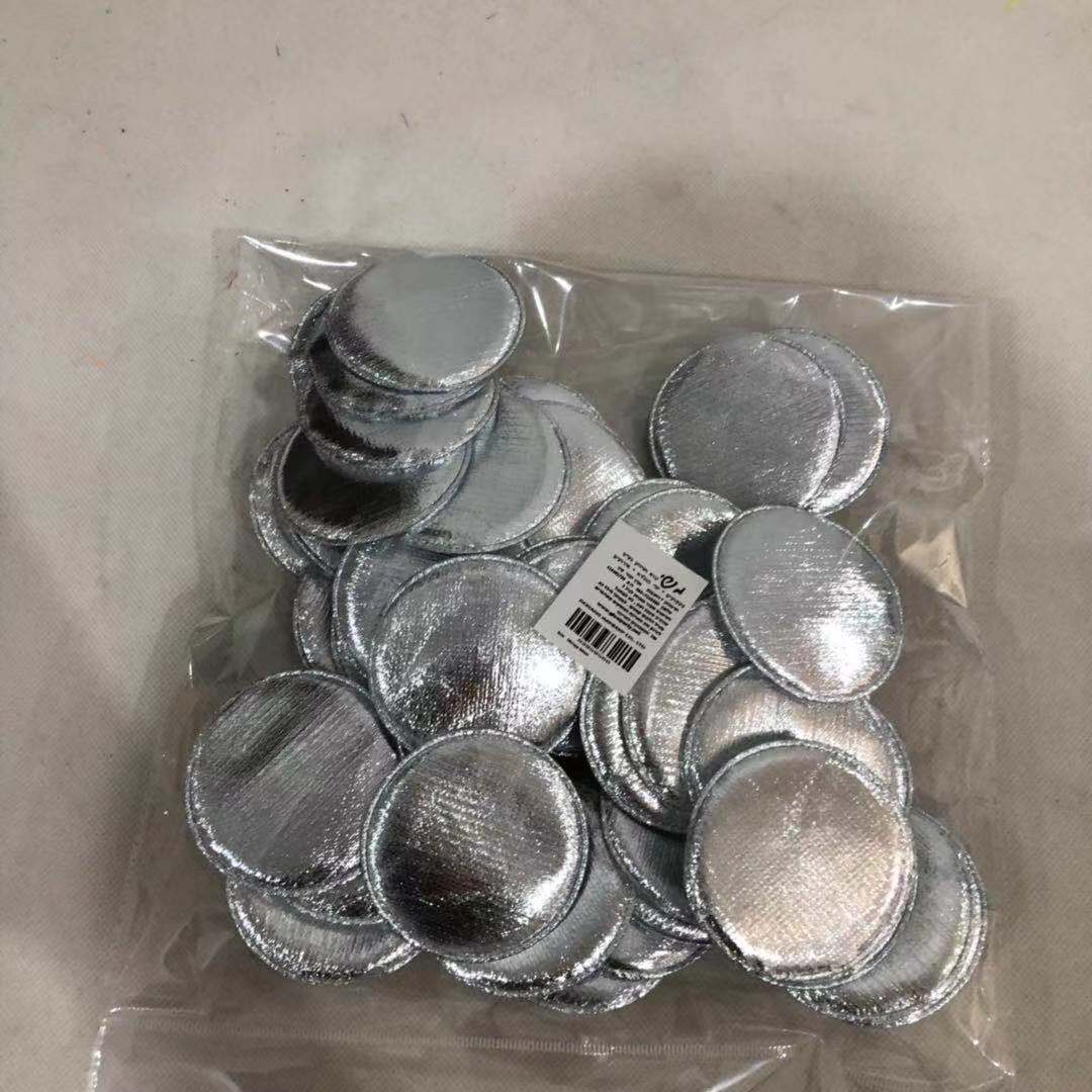 פדים לחינה מארז 50 יח כסף
