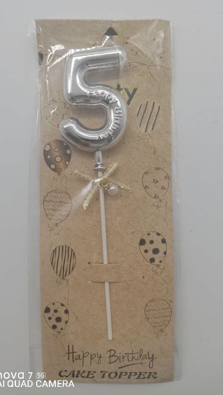 טופר בלון סיפרה 5 - כסף