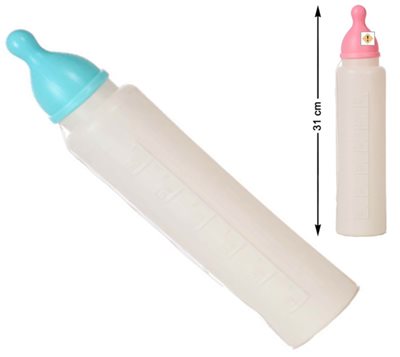 בקבוק תינוק 31 ס"מ בשקית PVC עם כארד/ 6 יחידות במארז