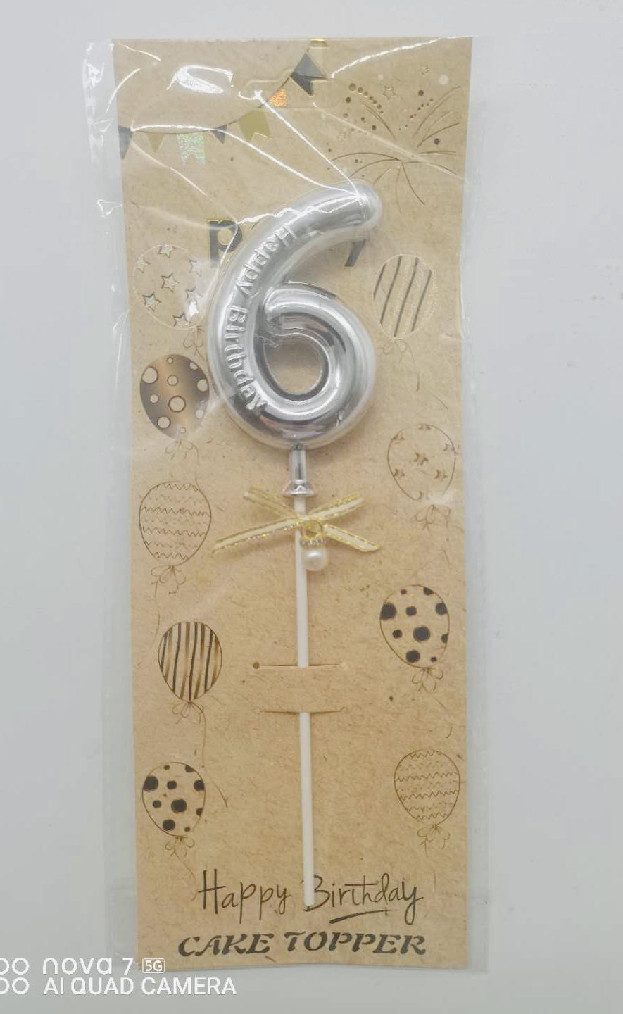 טופר בלון סיפרה 6 - כסף