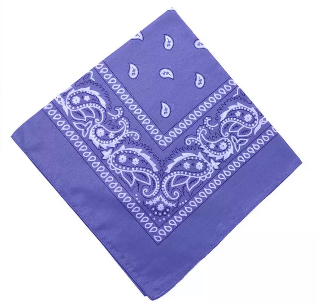בנדנה בד 55*55 - סגול