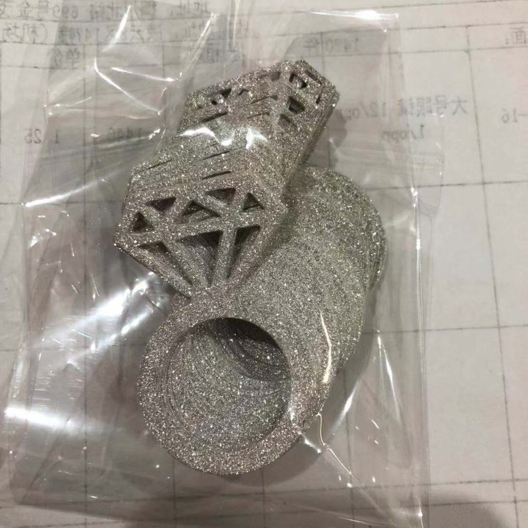 מארז 50 יח טבעות יהלום לקישוט כסף