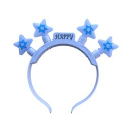 א עצמאות - קשת דגל ישראל כוכבים עם אור