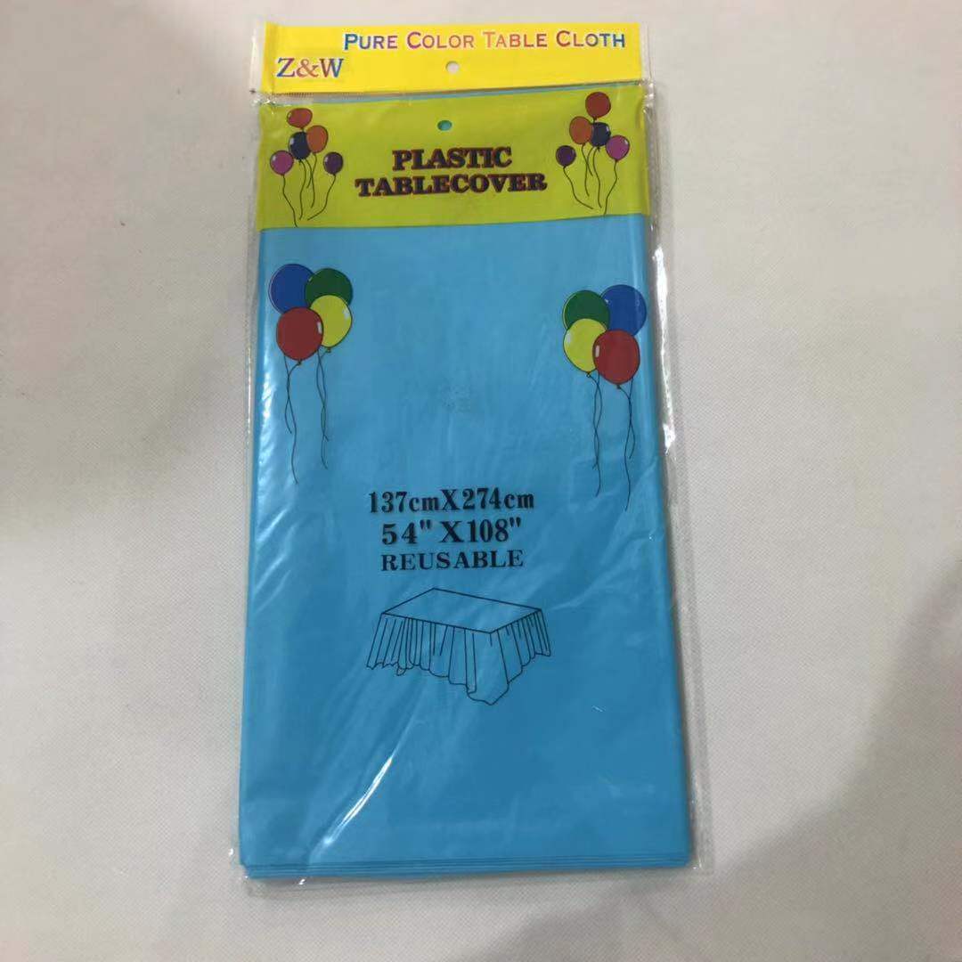 מפה לשולחן 137*274 צבע תכלת