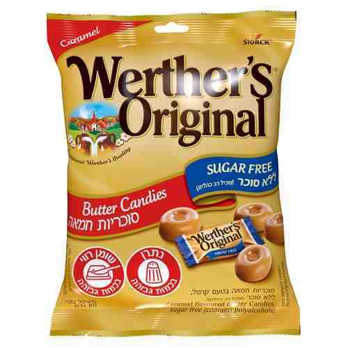 וורטר אוריגינל ללא סוכר 80 גרם