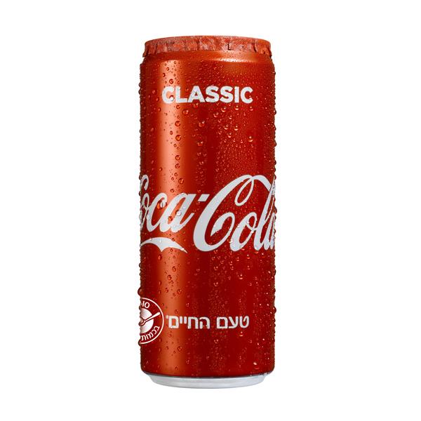 פחית קולה  330 מל . מוגבל ל6 יחידות