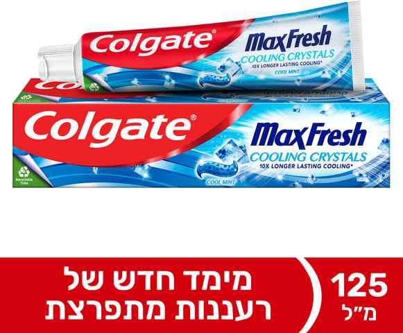 משחת שיניים קולגייט מקס פרש 125 גרם