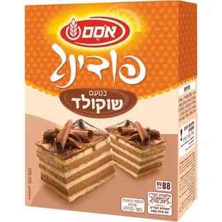 פודינג אינסטנט שוקולד 88 גרם