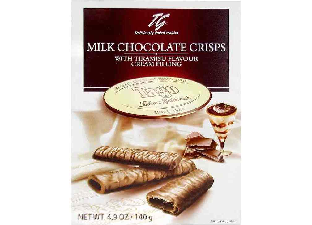 וופל מצופה קרם טירמיסו  140 גרם