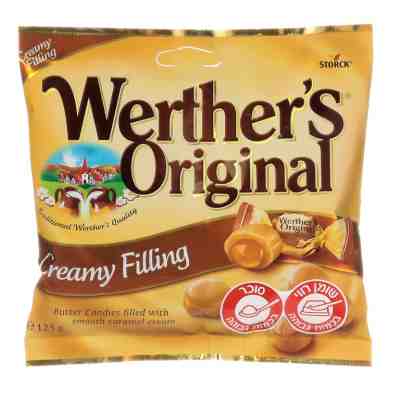 וורטר במילוי קרם 125 גרם