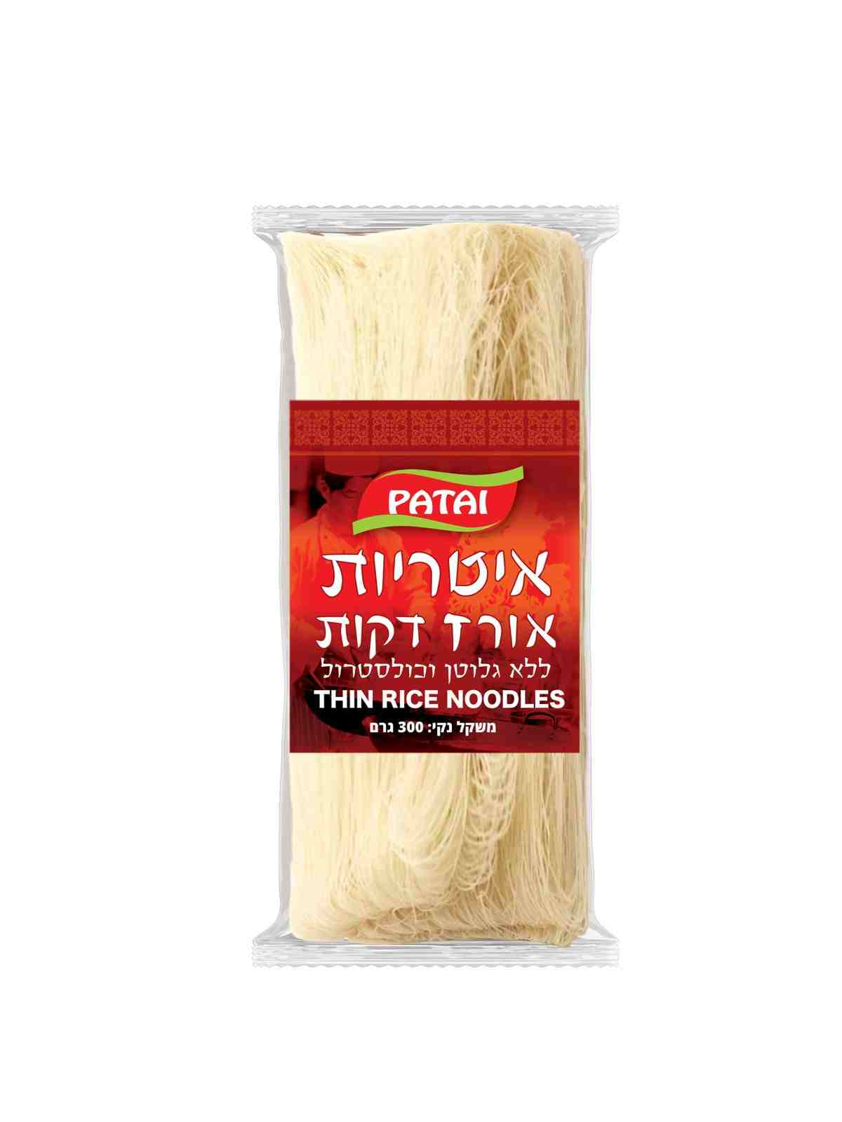 איטריות אורז דקות פתאי 300 גרם