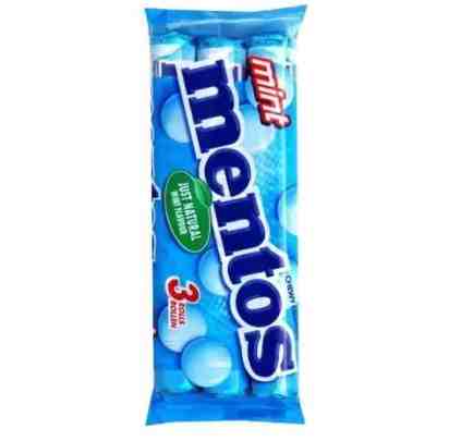 מנטוס בטעם מנטה שלישייה 3x38 גרם