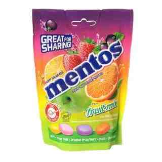 מנטוס תפזורת בשקית פירות 160 גרם