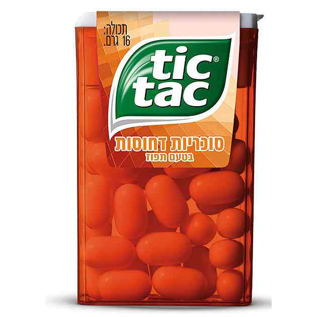 טיק טק תפוז 16 גרם