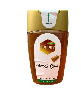 דבש טהור לחיץ עמק חפר 250 גרם