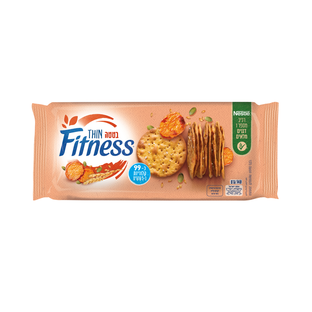 קרקר עם דגנים מלאים. בטטה  140 גרם