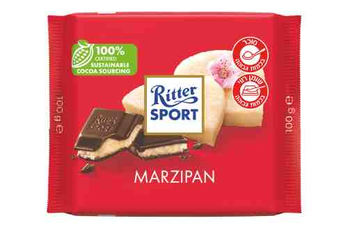 שוקולד ריטר  מרציפן 100 גרם