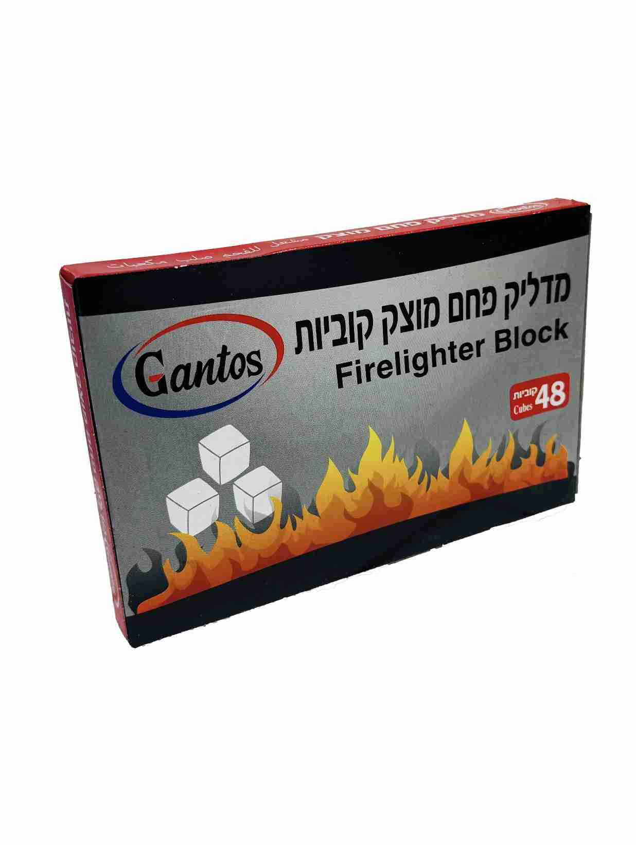 מדליק פיחם מוצק 48 קוביות