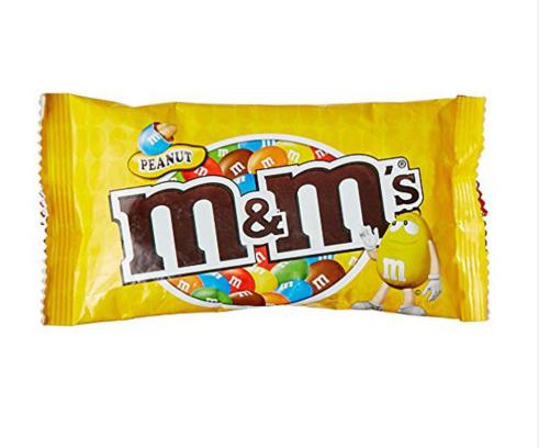 אם אנד אם בוטנים 45 גרם