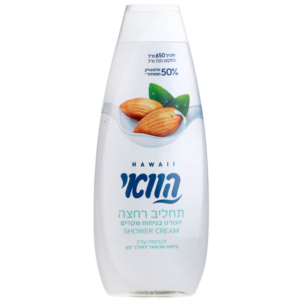 תחליב רחצה הוואי שקדים 650 מל