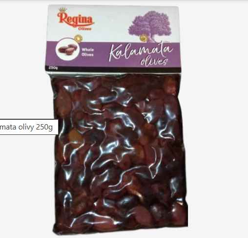 זיתים קלאמטה שחורים מיובשים 250 גרם