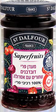 מעדן פרי דובדבנים עם אסרולה, 170 גרם